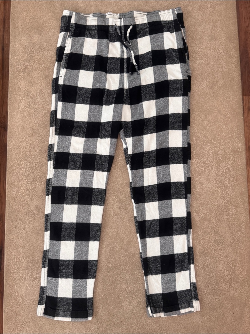 Hollister Sleep Plaid Pajama Pants Buffalo Check Unisex M
